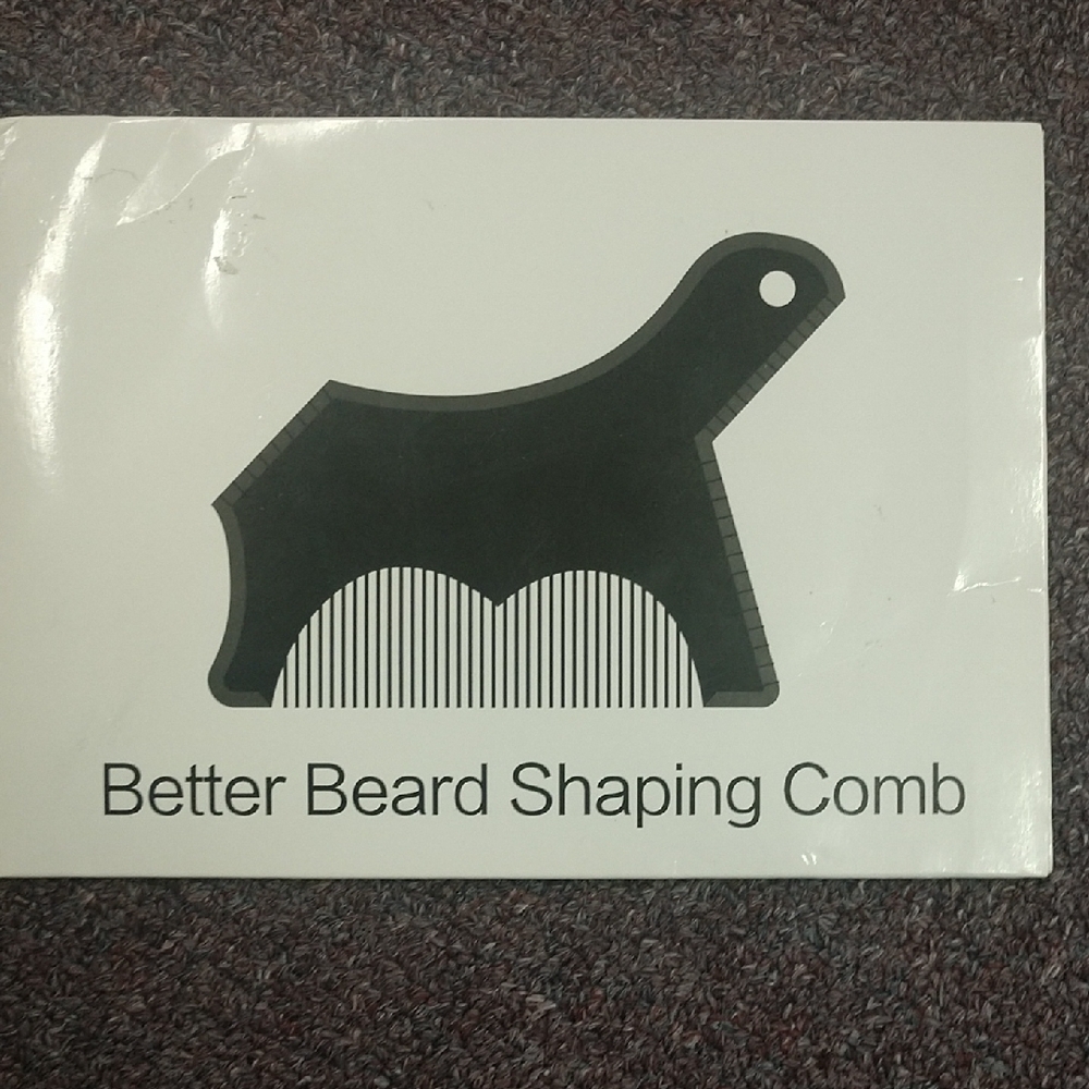 Better Beard Shaping Comb - Black